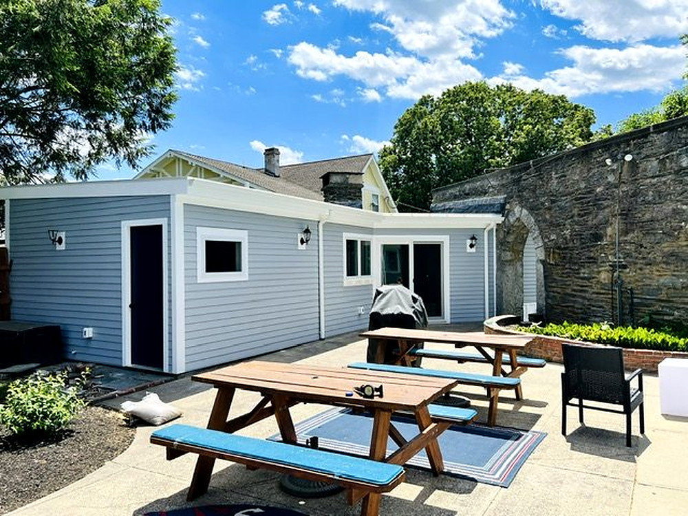 Home exterior and patio