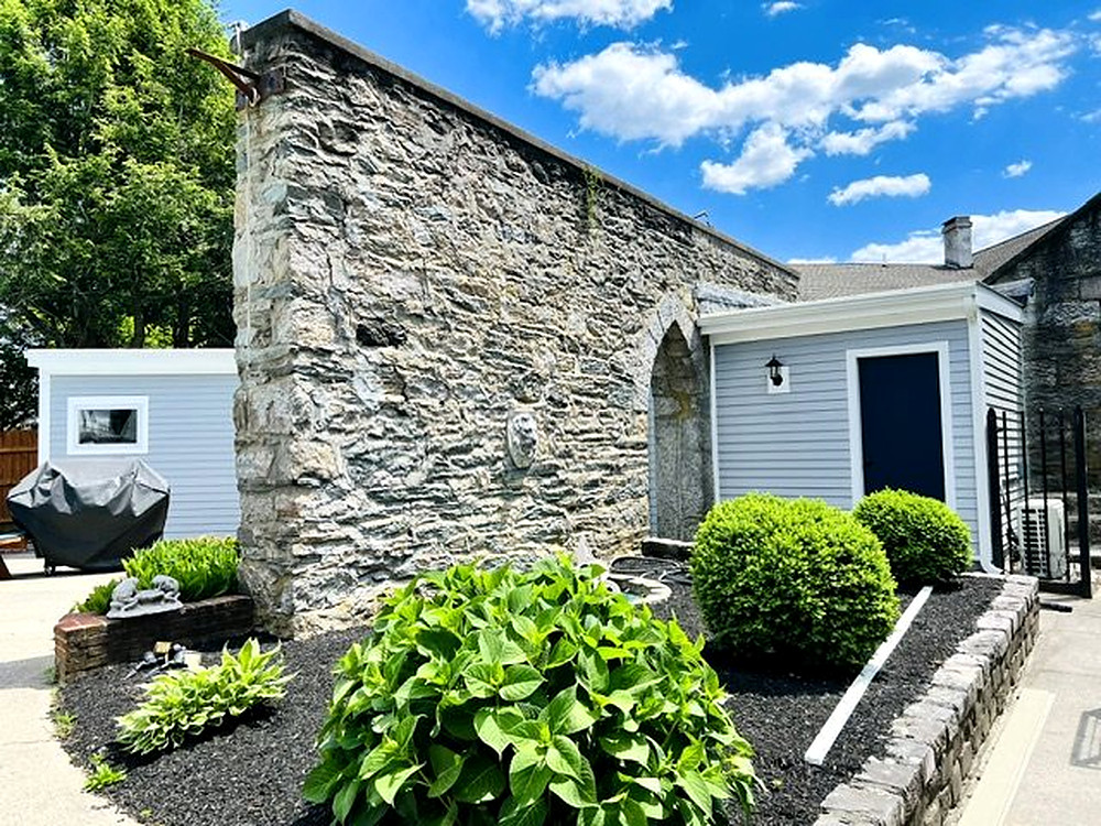 Completed custom home