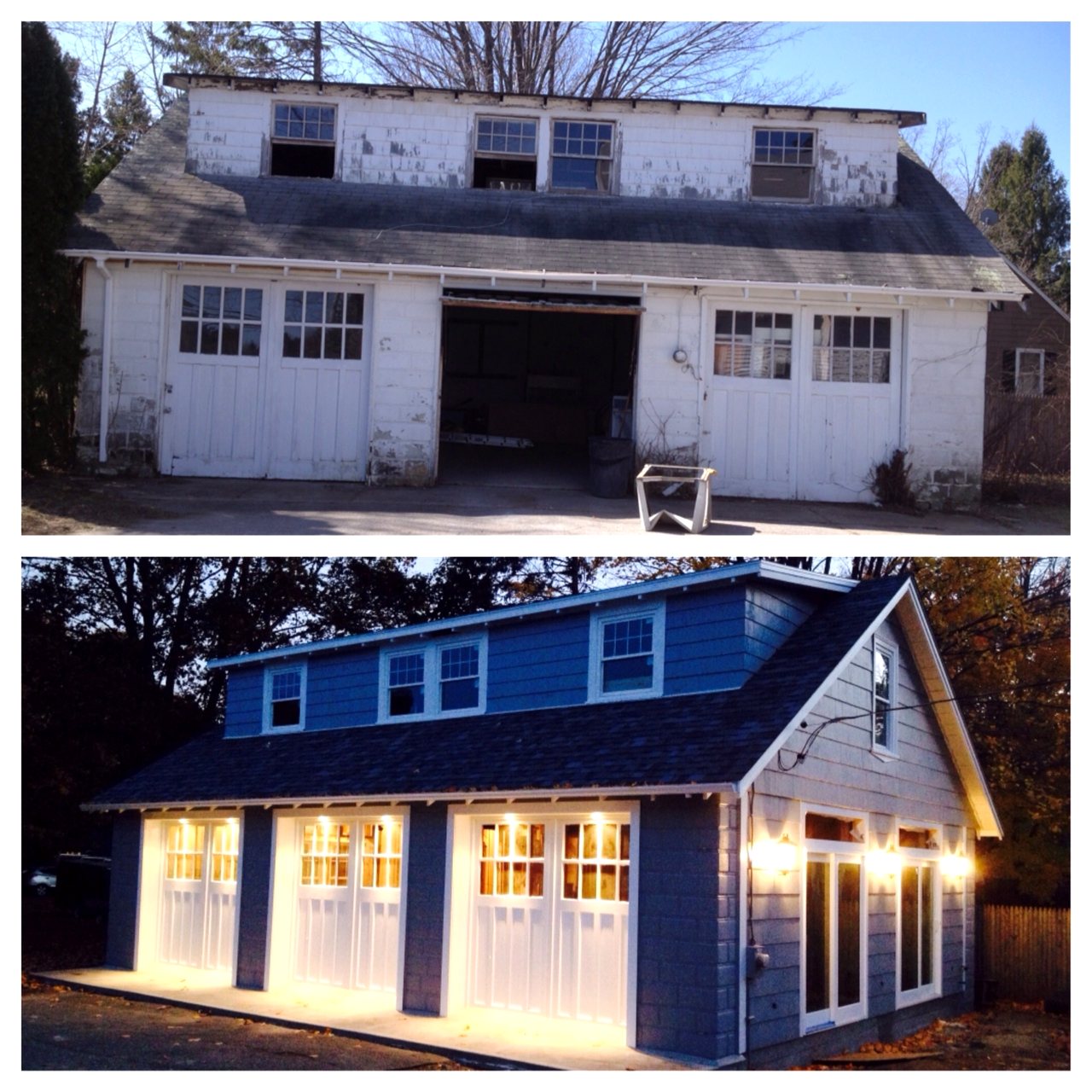 Completed custom home